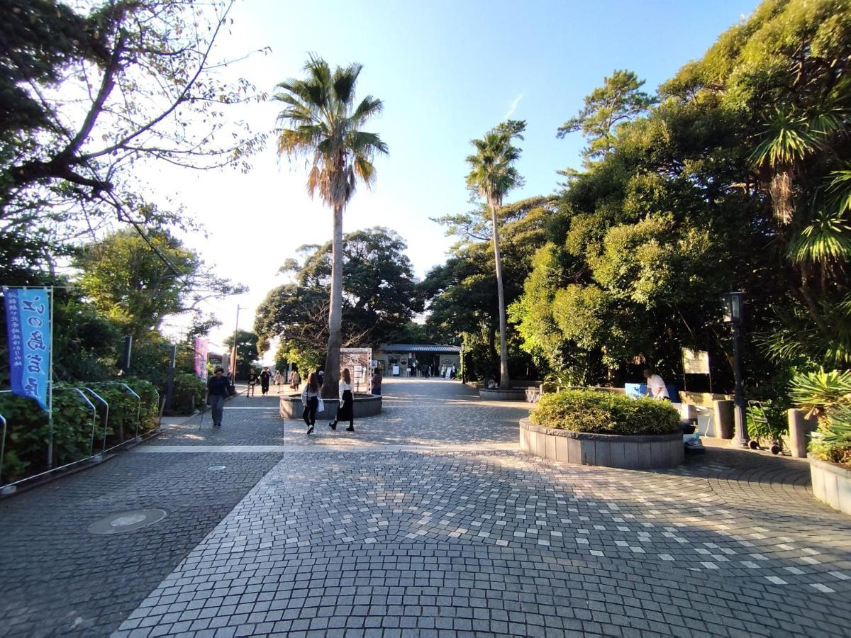 江の島の頂上から海を眺める一棟ヴィラ 一組限定貸切 The Enoshima Villa Ao Fujisawa Dış mekan fotoğraf